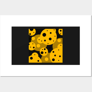 japanese polka dot pop art design Posters and Art